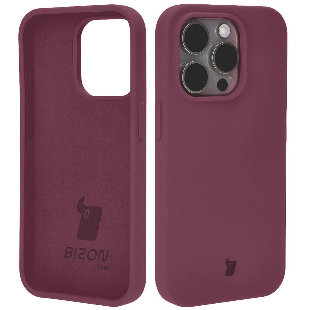 Silikonowe etui Bizon Soft Case do Apple iPhone 15 Pro